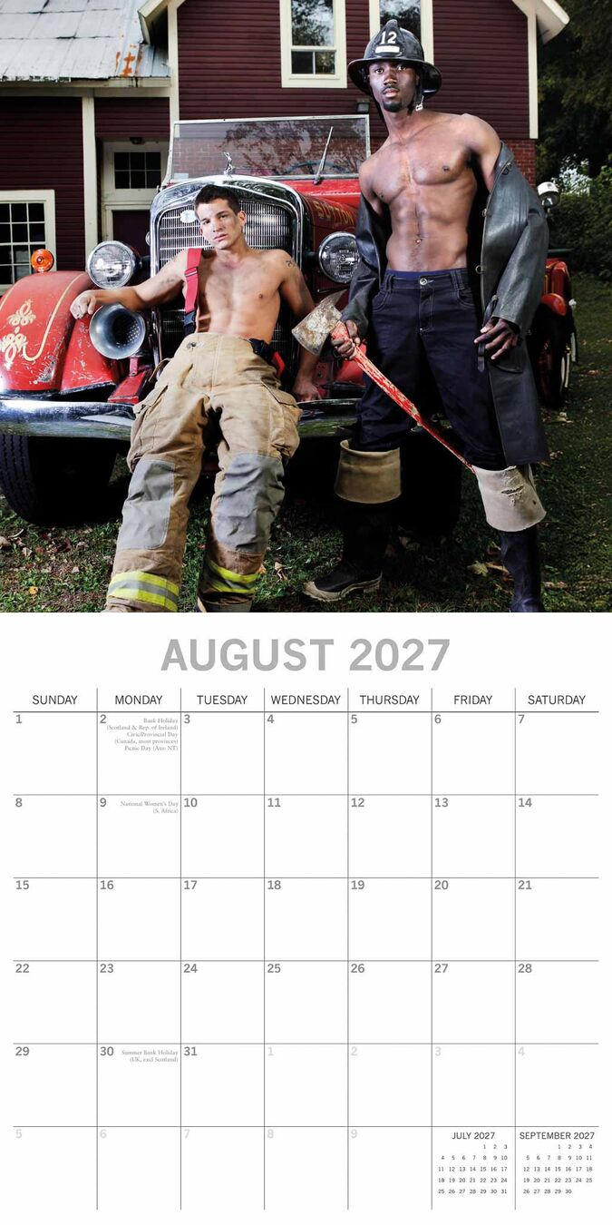The Gifted Stationery Kalender 27 Firefighters gtd
