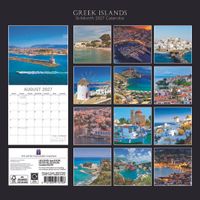 The Gifted Stationery Kalender 27 Greek Islands gtd