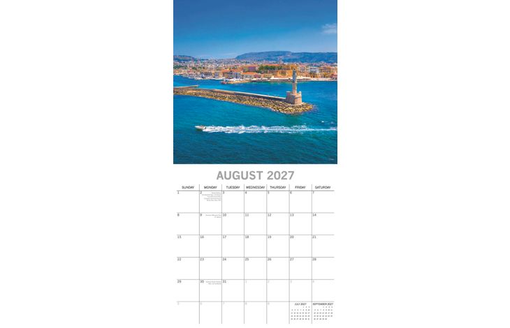 The Gifted Stationery Kalender 27 Greek Islands gtd