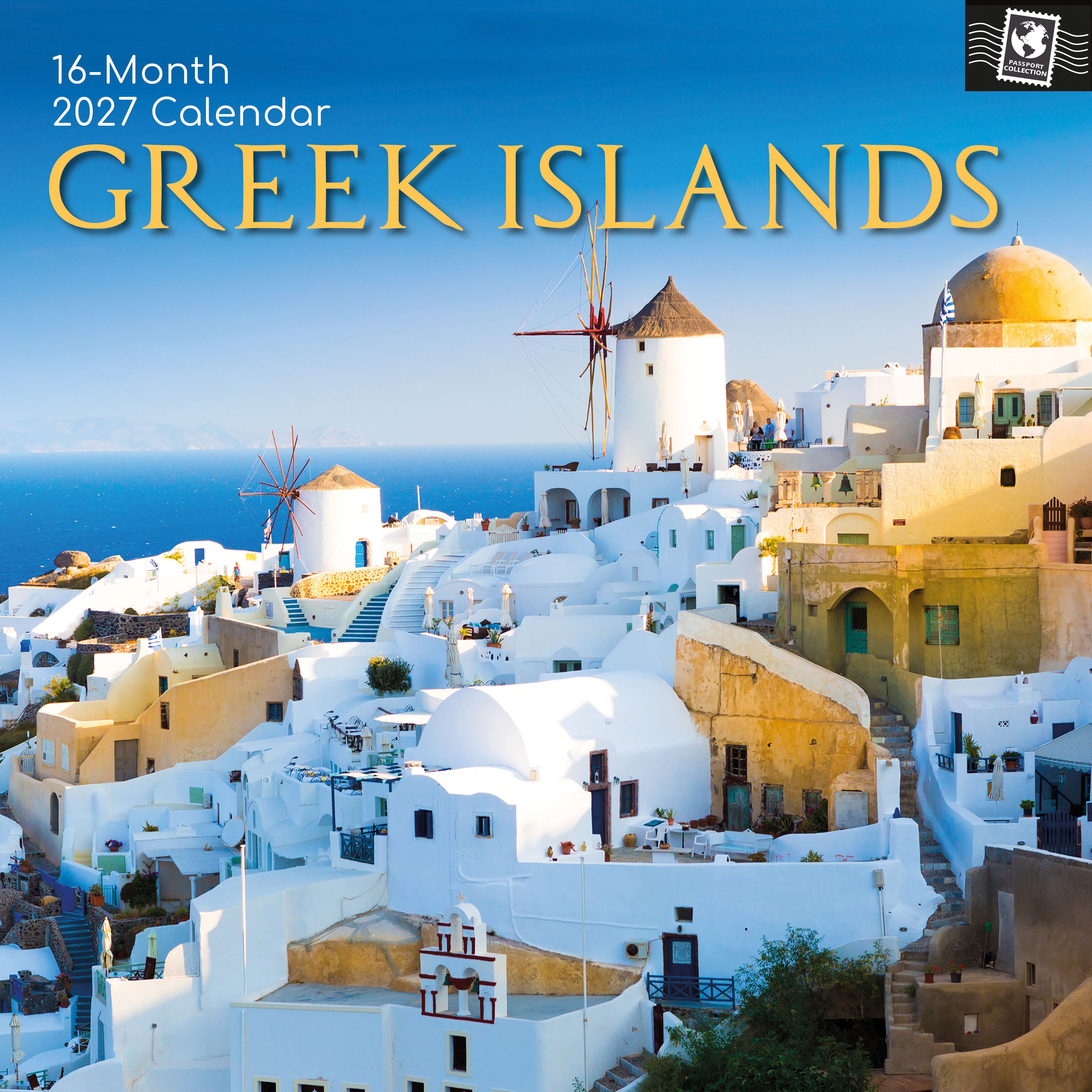 The Gifted Stationery Kalender 27 Greek Islands gtd