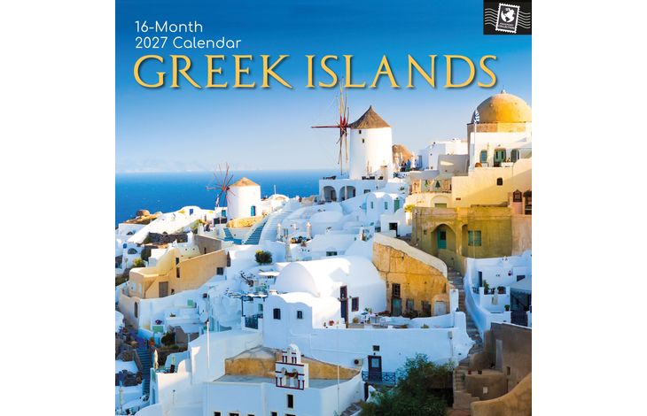The Gifted Stationery Kalender 27 Greek Islands gtd