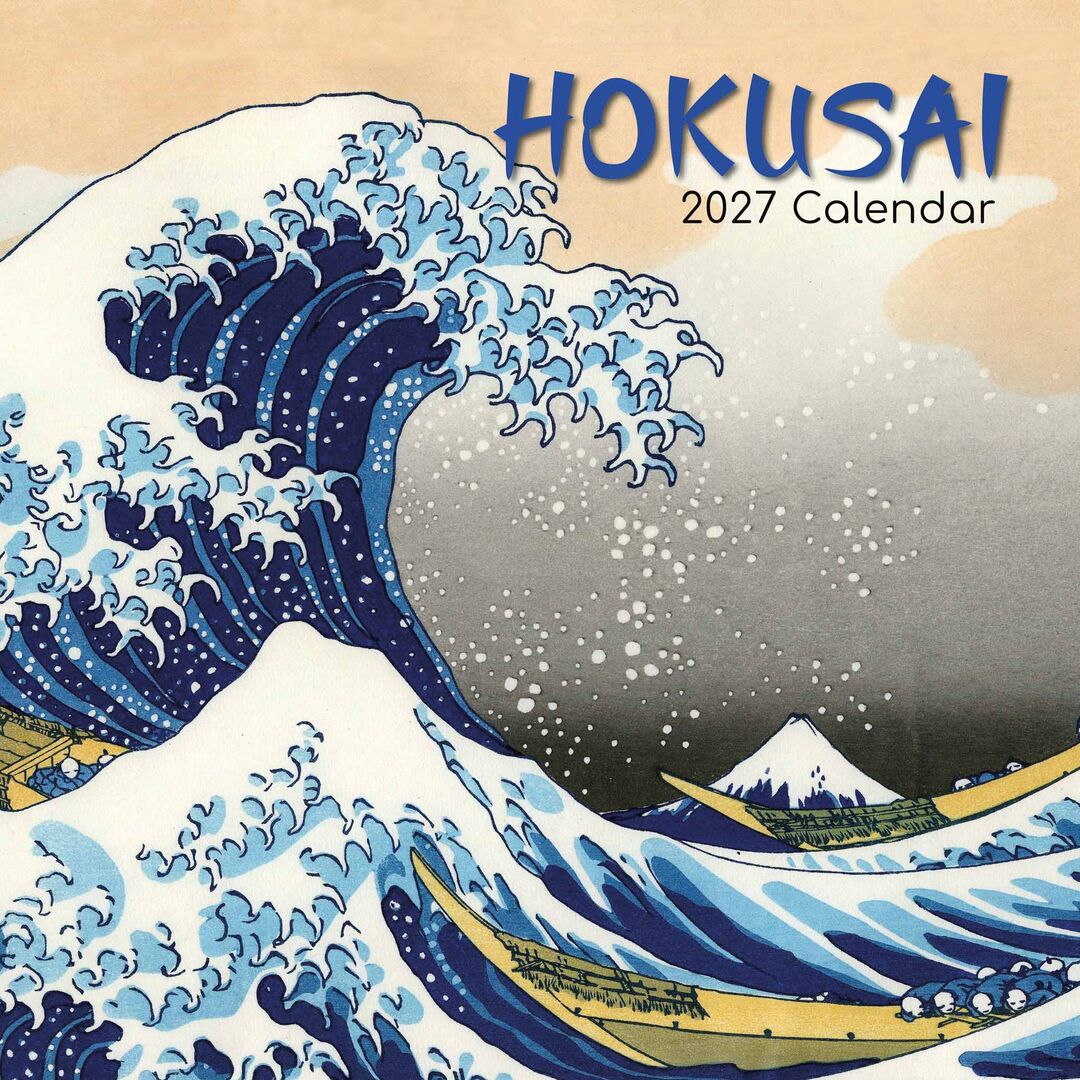 The Gifted Stationery Kalender 27 Hokusai gtd