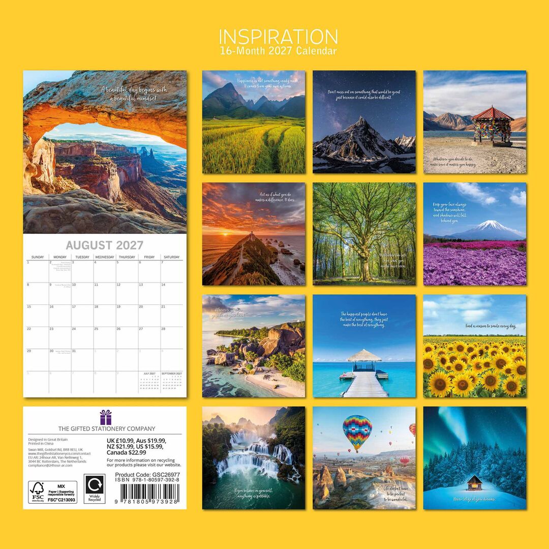 The Gifted Stationery Kalender 27 Inspiration gtd