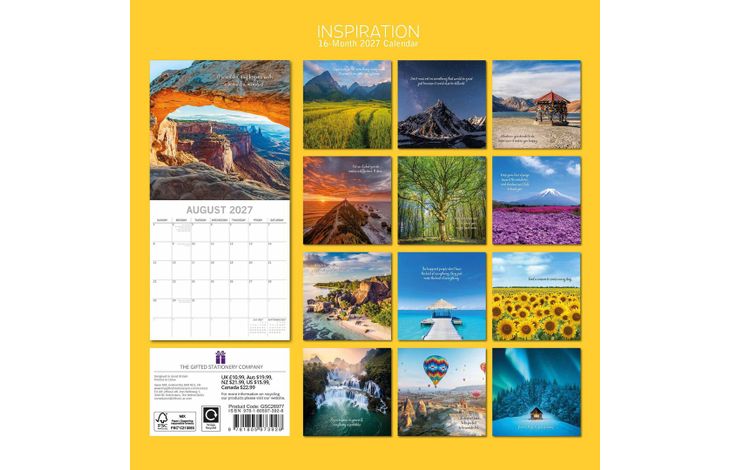 The Gifted Stationery Kalender 27 Inspiration gtd