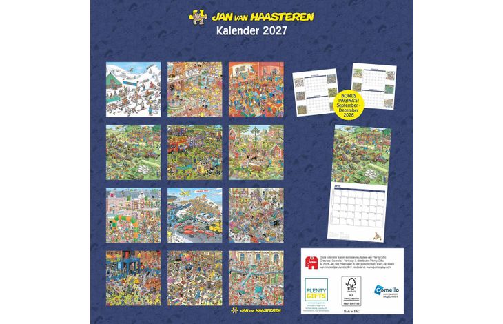 Comello Kalender 27 Jan Van Haasteren pgc