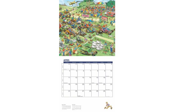 Comello Kalender 27 Jan Van Haasteren pgc
