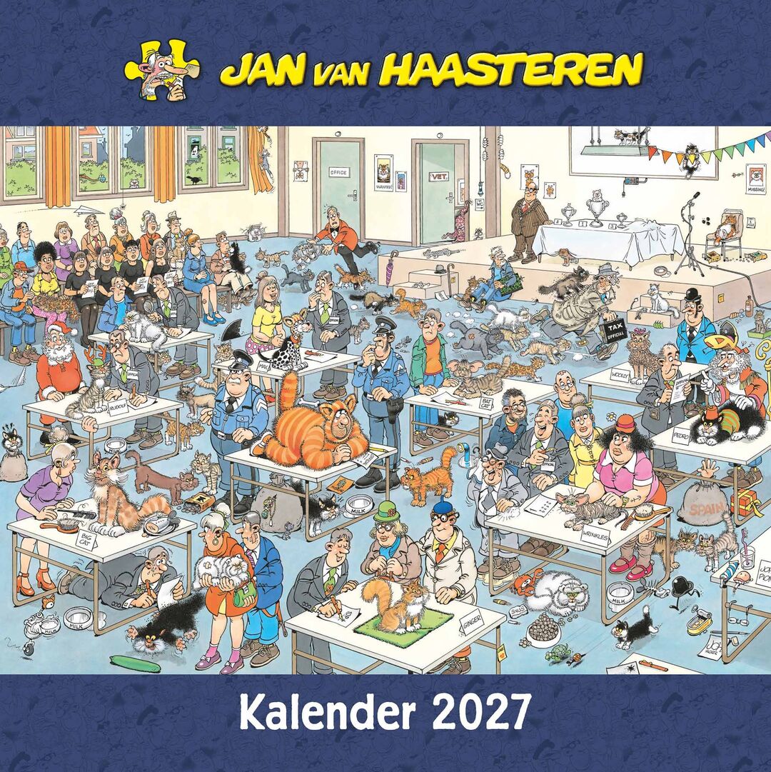 Comello Kalender 27 Jan Van Haasteren pgc