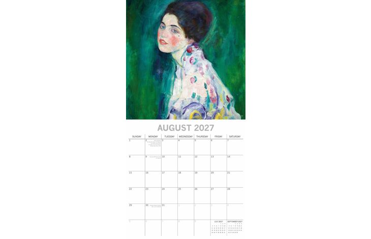 The Gifted Stationery Kalender 27 Klimt gtd