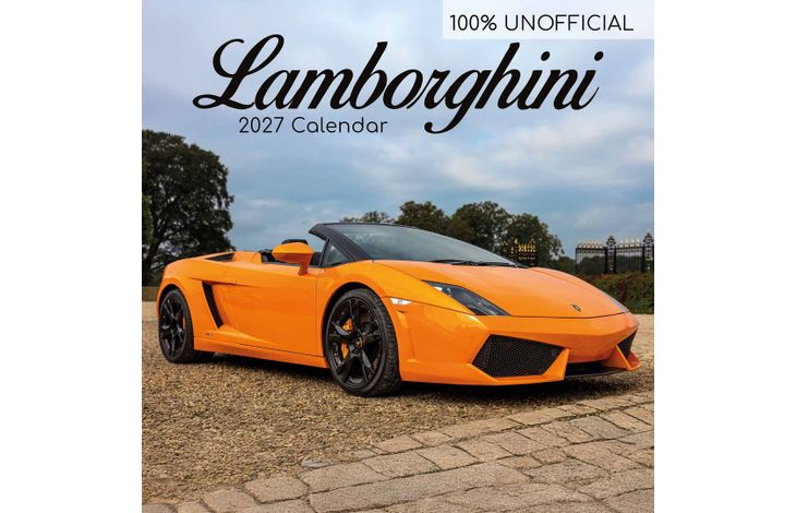 The Gifted Stationery Kalender 27 Lamborghini gtd