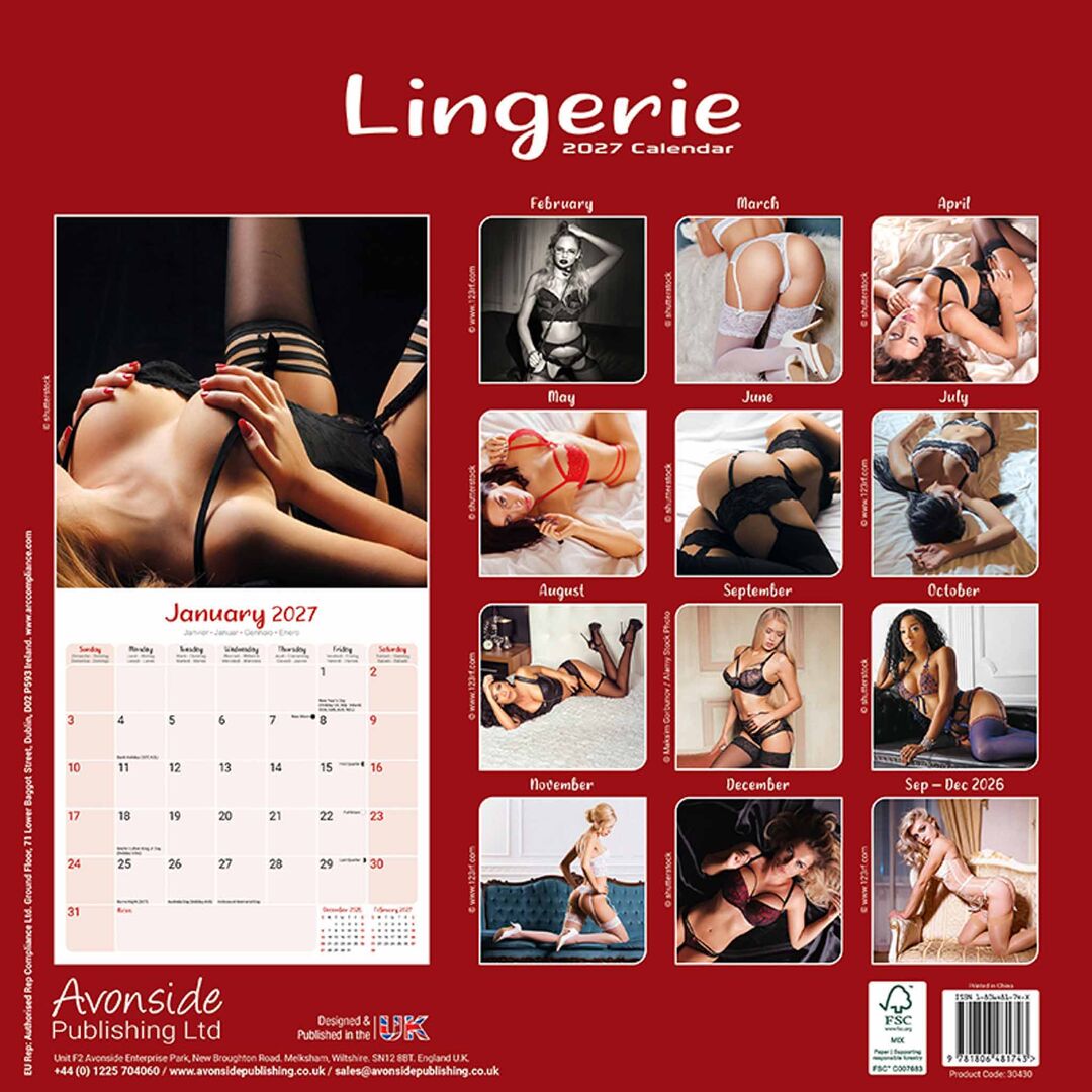Avonside Kalender 27 Lingerie as
