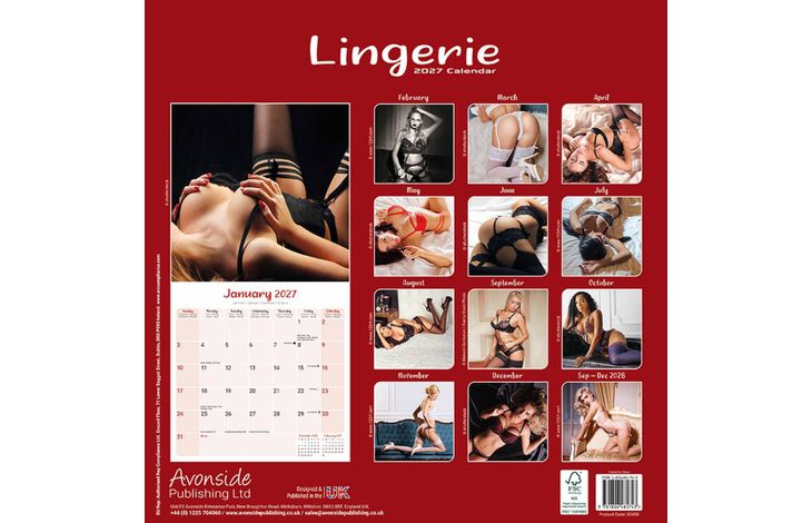 Avonside Kalender 27 Lingerie as