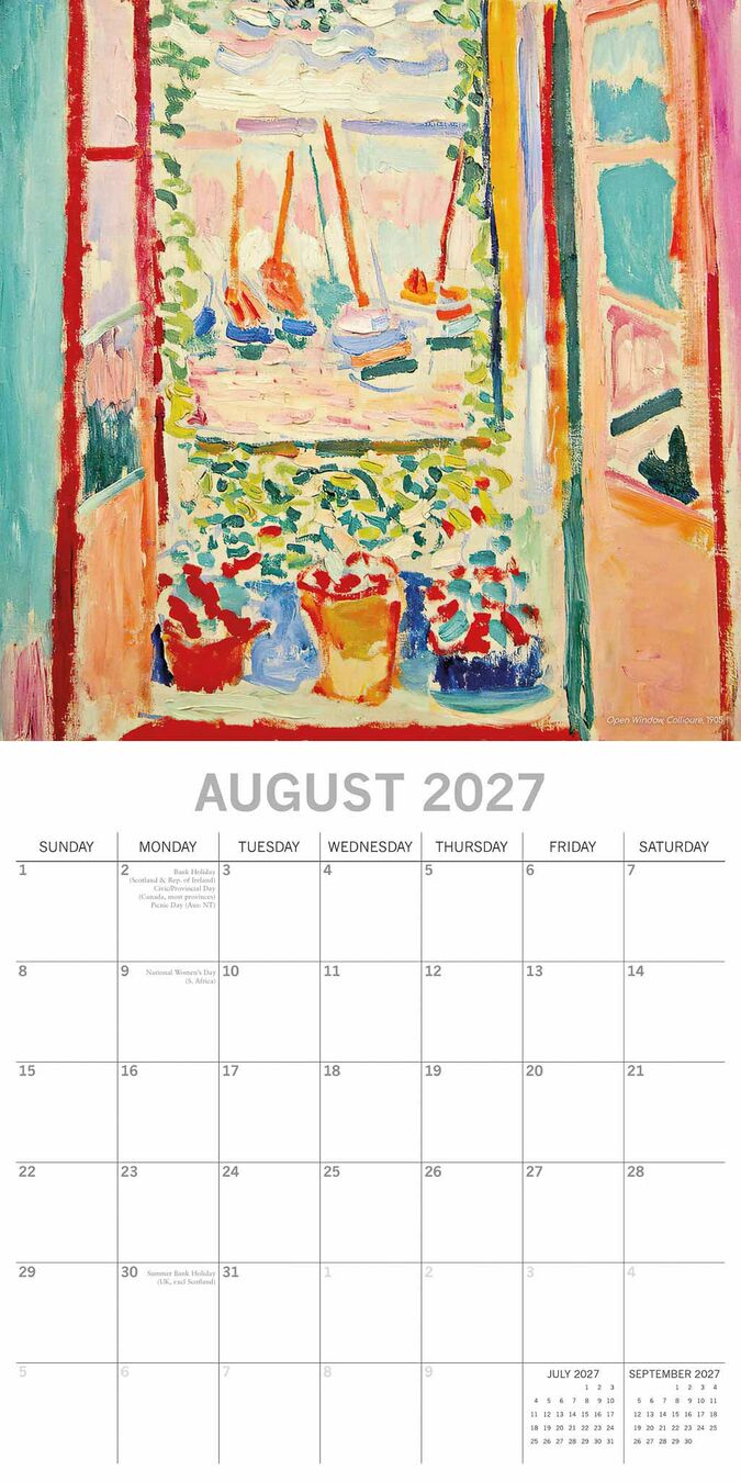 The Gifted Stationery Kalender 27 Matisse gtd