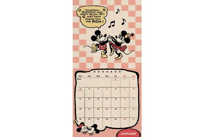 Danilo Kalender 27 Mickey Mouse Classic dnl