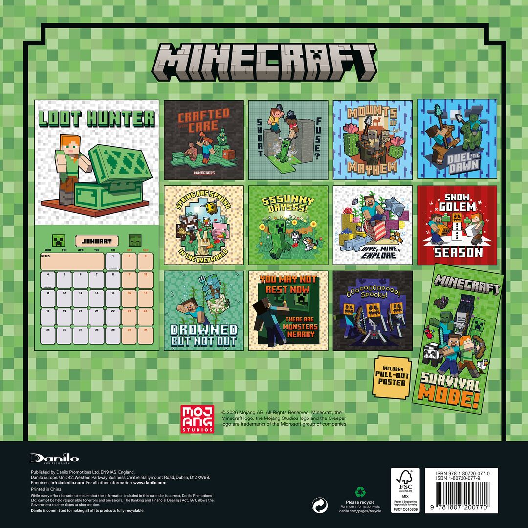 Danilo Kalender 27 Minecraft dnl