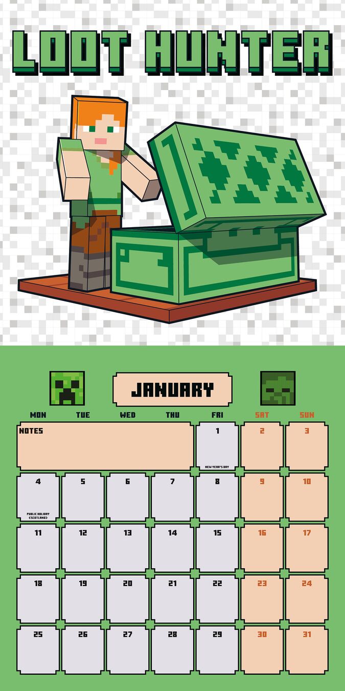 Danilo Kalender 27 Minecraft dnl