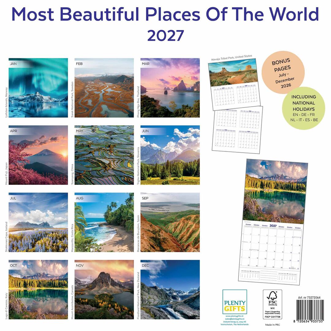 Plenty Gifts Kalender 27 Most B Plac pg