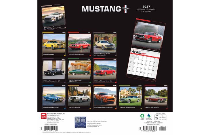 Plenty Gifts Kalender 27 Mustang bt