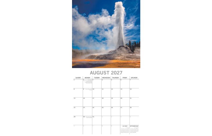 The Gifted Stationery Kalender 27 National Parks gtd