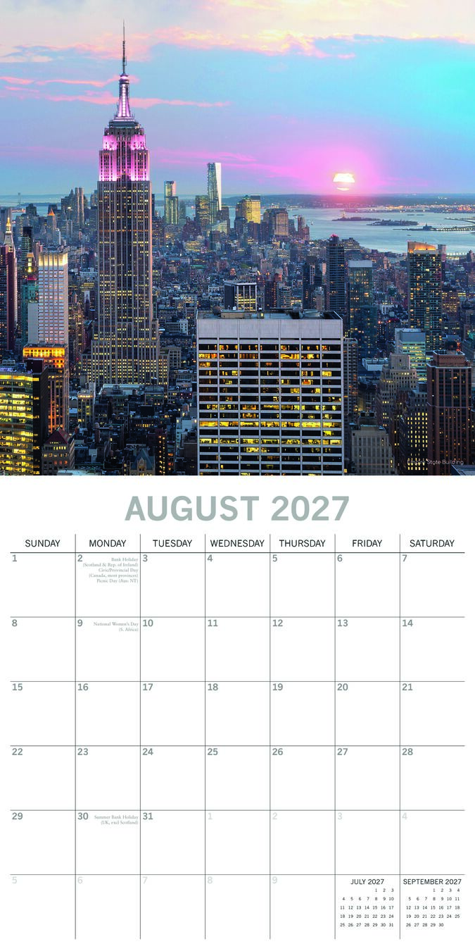 The Gifted Stationery Kalender 27 New York City gtd