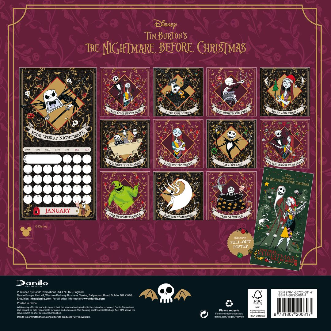 Danilo Kalender 27 Nightmare Before Christmas dnl