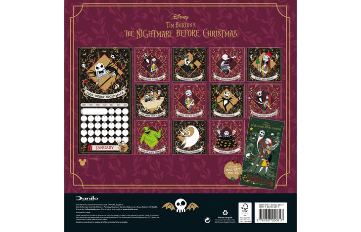 Danilo Kalender 27 Nightmare Before Christmas dnl
