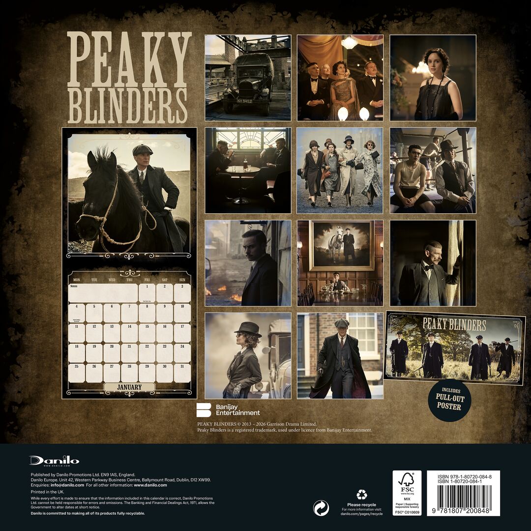 Danilo Kalender 27 Peaky Blinders dnl