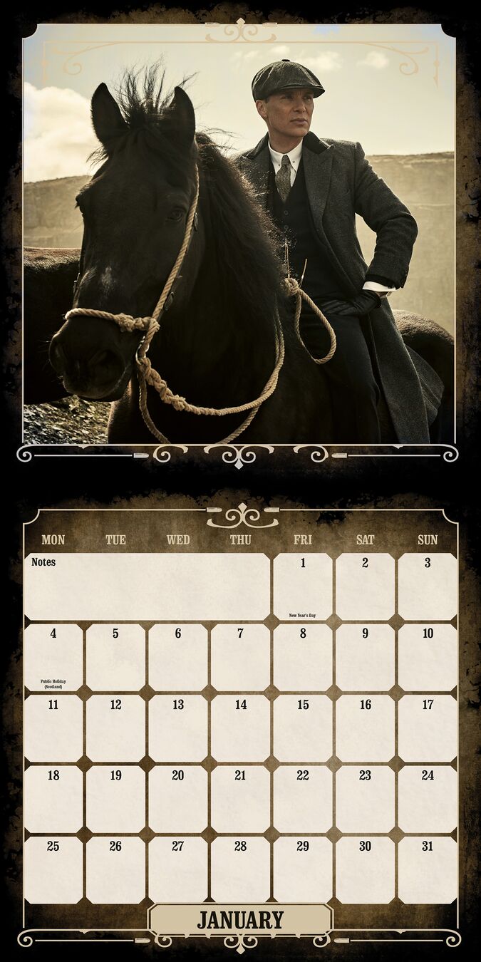 Danilo Kalender 27 Peaky Blinders dnl