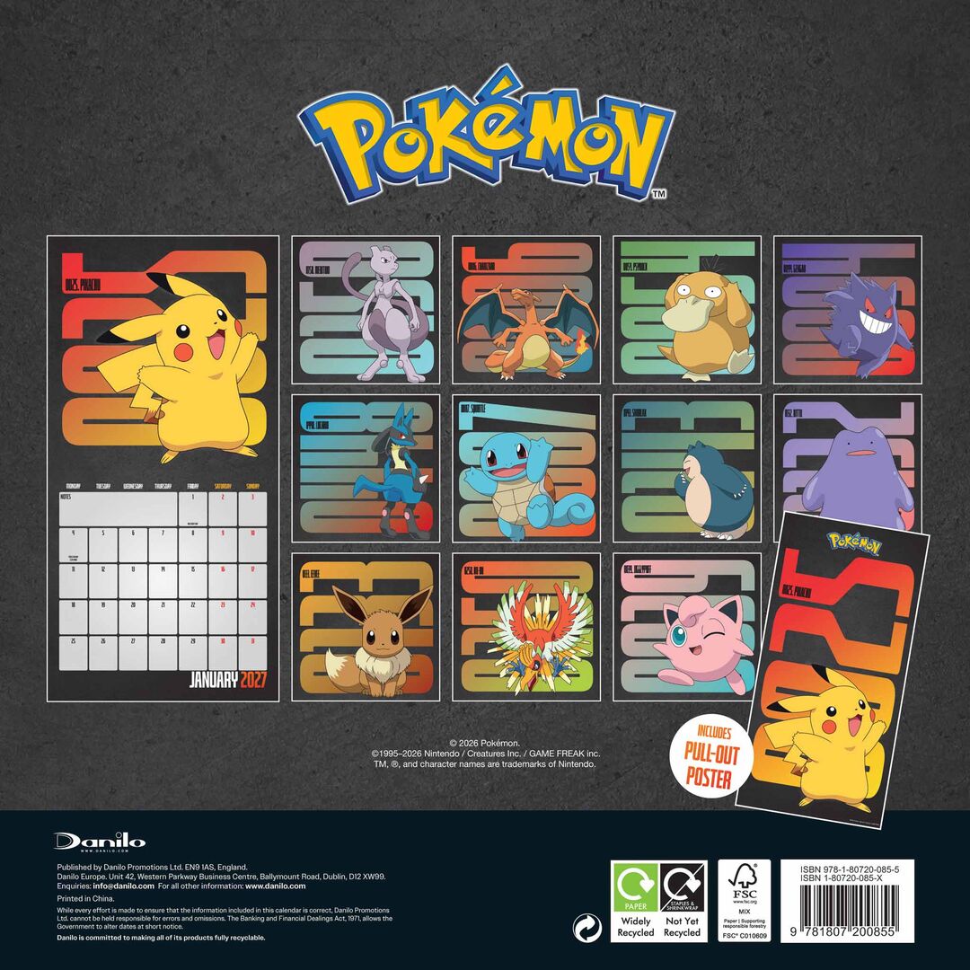 Danilo Kalender 27 Pokemon dnl
