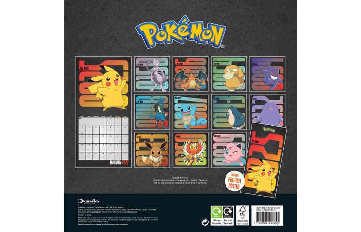 Danilo Kalender 27 Pokemon dnl