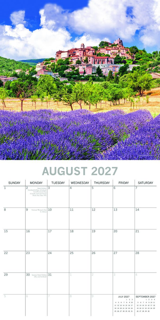 The Gifted Stationery Kalender 27 Provence gtd