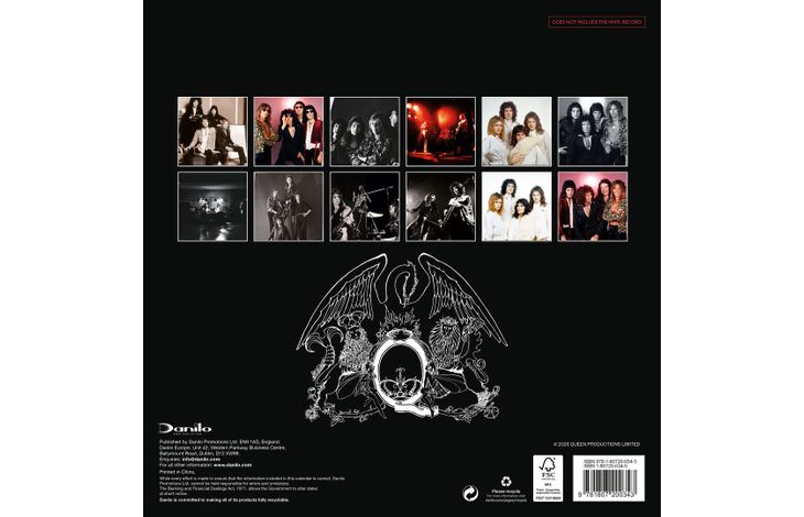 Danilo Kalender 27 Queen Record Sleeve dnl