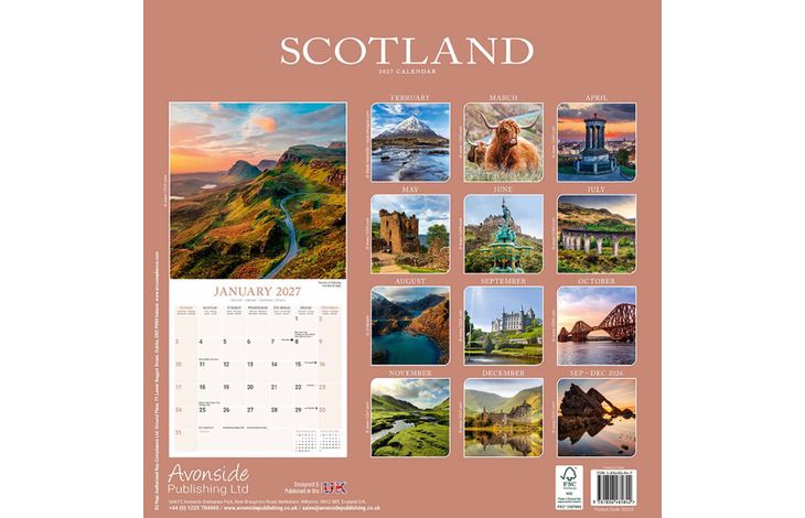 Avonside Kalender 27 Scotland as