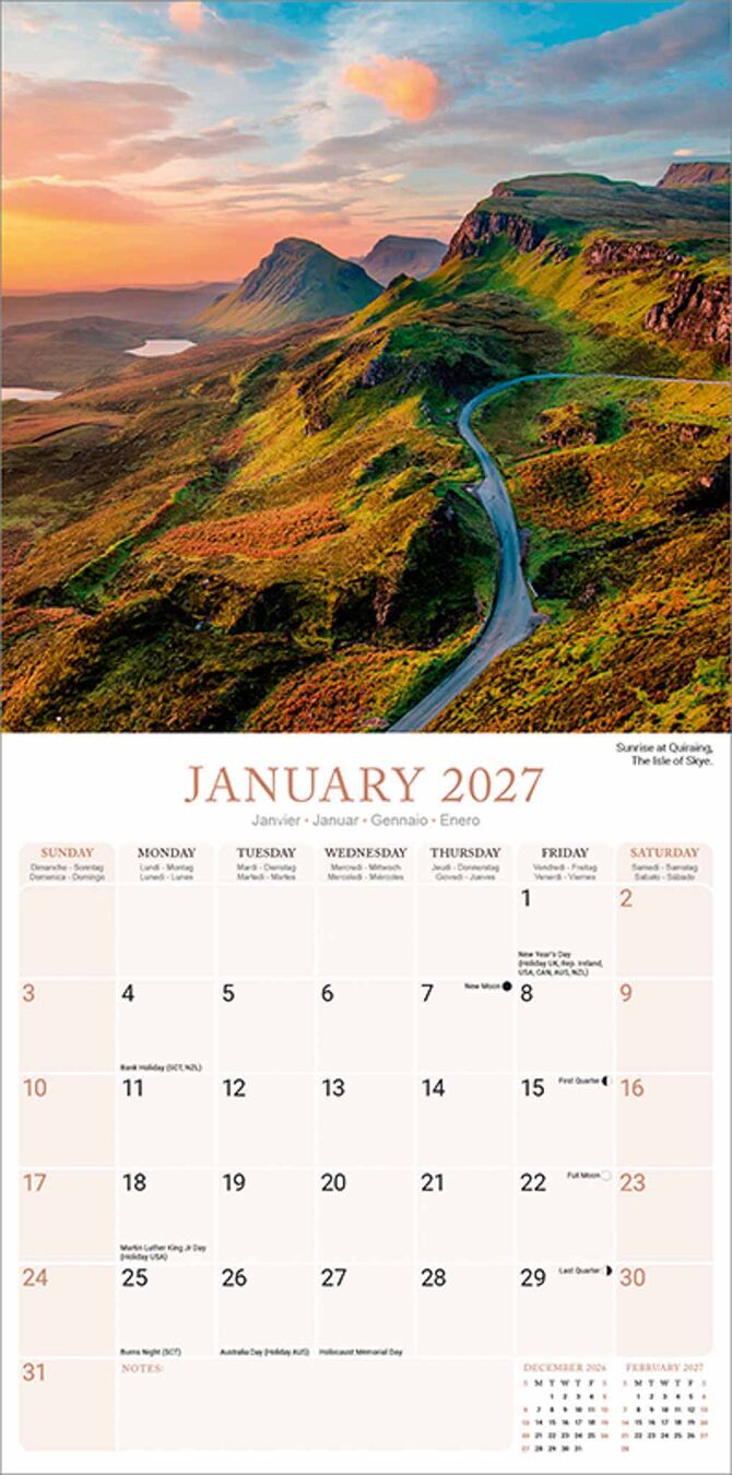 Avonside Kalender 27 Scotland as