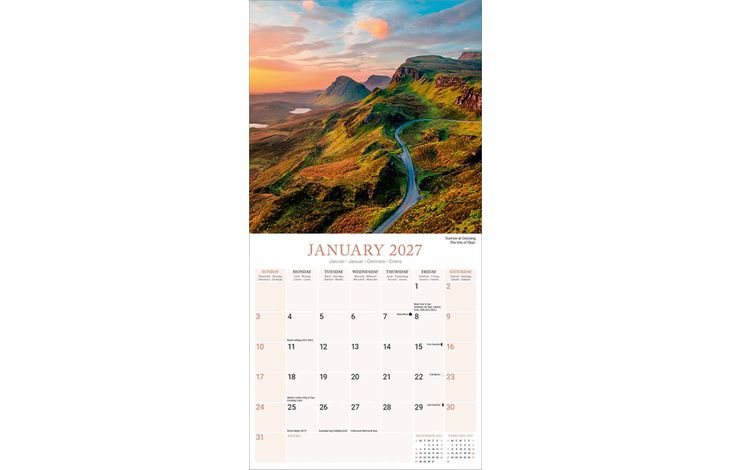 Avonside Kalender 27 Scotland as
