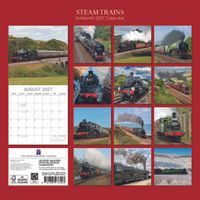 The Gifted Stationery Kalender 27 Steam Trains gtd