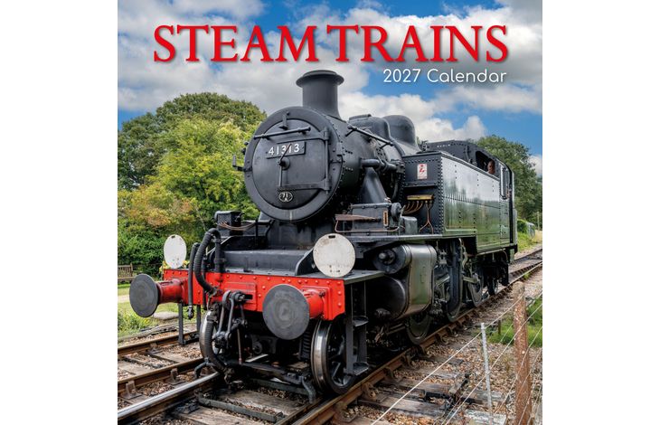 The Gifted Stationery Kalender 27 Steam Trains gtd