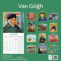 Avonside Kalender 27 Van Gogh as