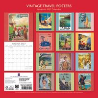 The Gifted Stationery Kalender 27 Vintage Travel Posters gtd