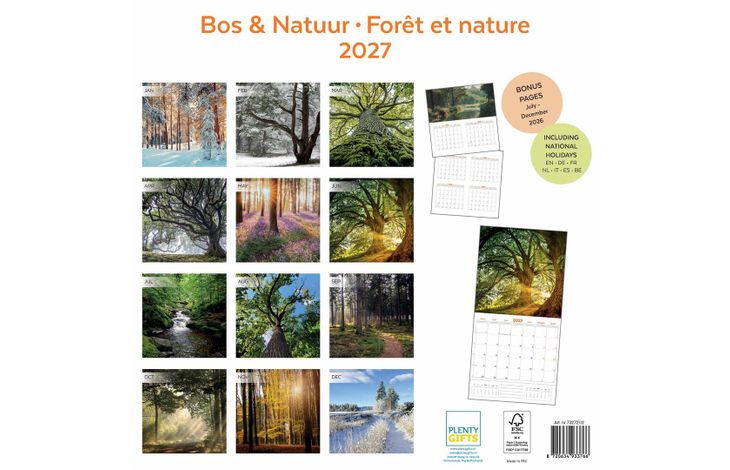 Plenty Gifts Kalender 27 Bos en Natuur pg