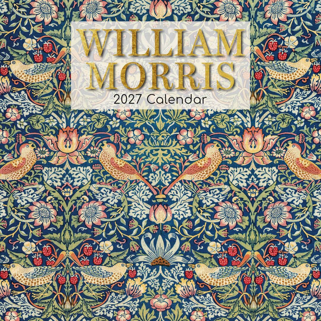 The Gifted Stationery Kalender 27 William Morris gtd