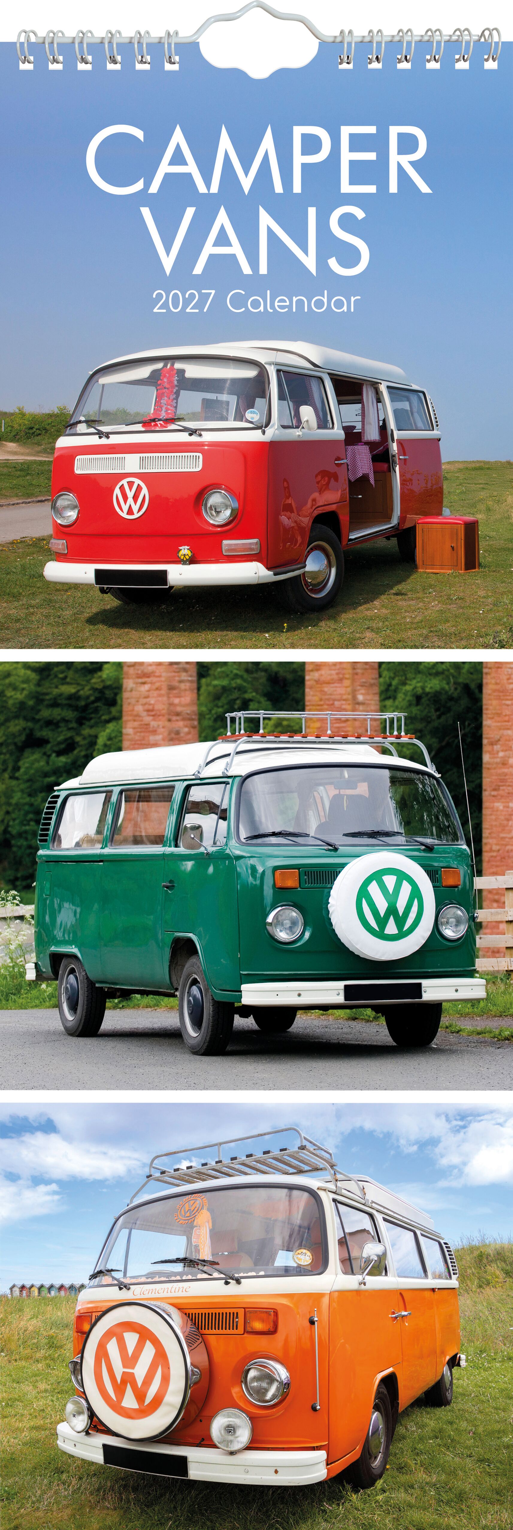 The Gifted Stationery Sl Kalender 27 Camper Vans gtd