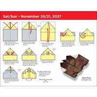 Flame Tree Publishing Boxed 27 Act Paper Airplane amp