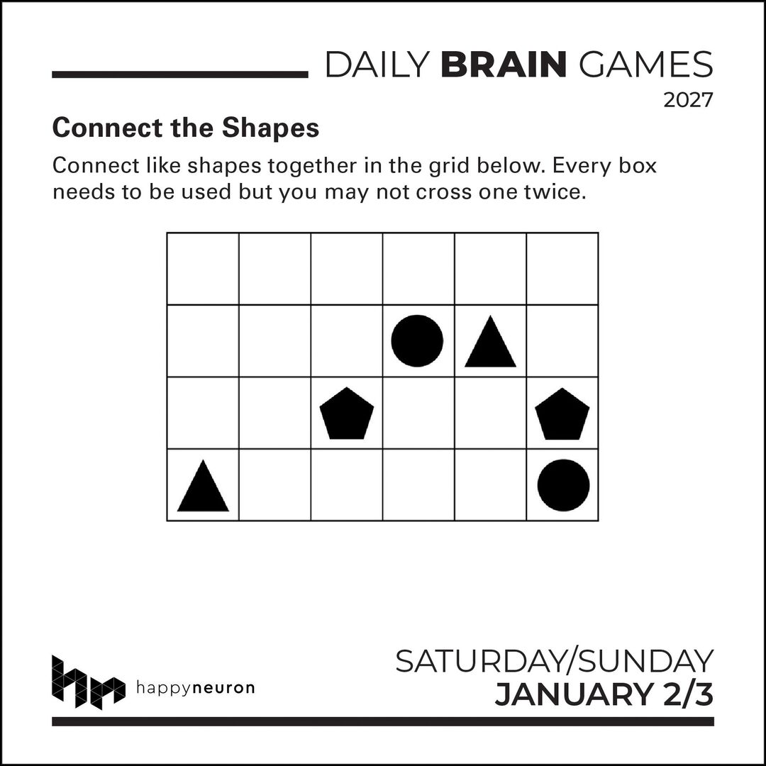 Flame Tree Publishing Boxed 27 Daily Brain Games amp