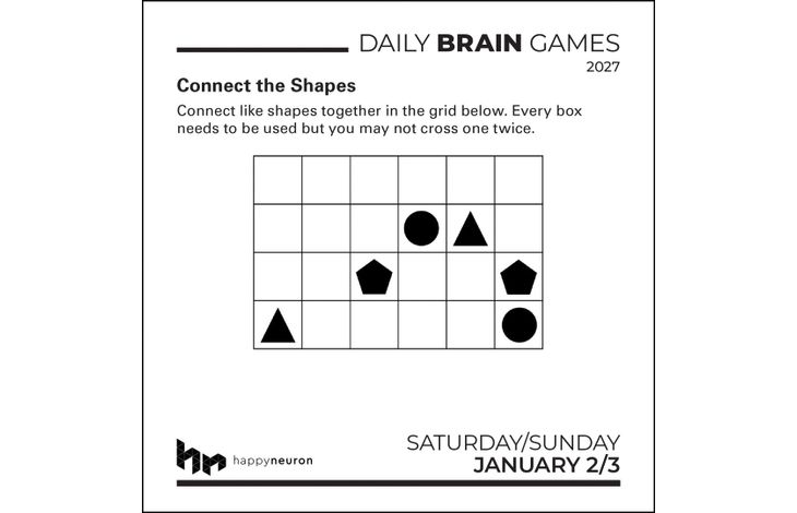 Flame Tree Publishing Boxed 27 Daily Brain Games amp