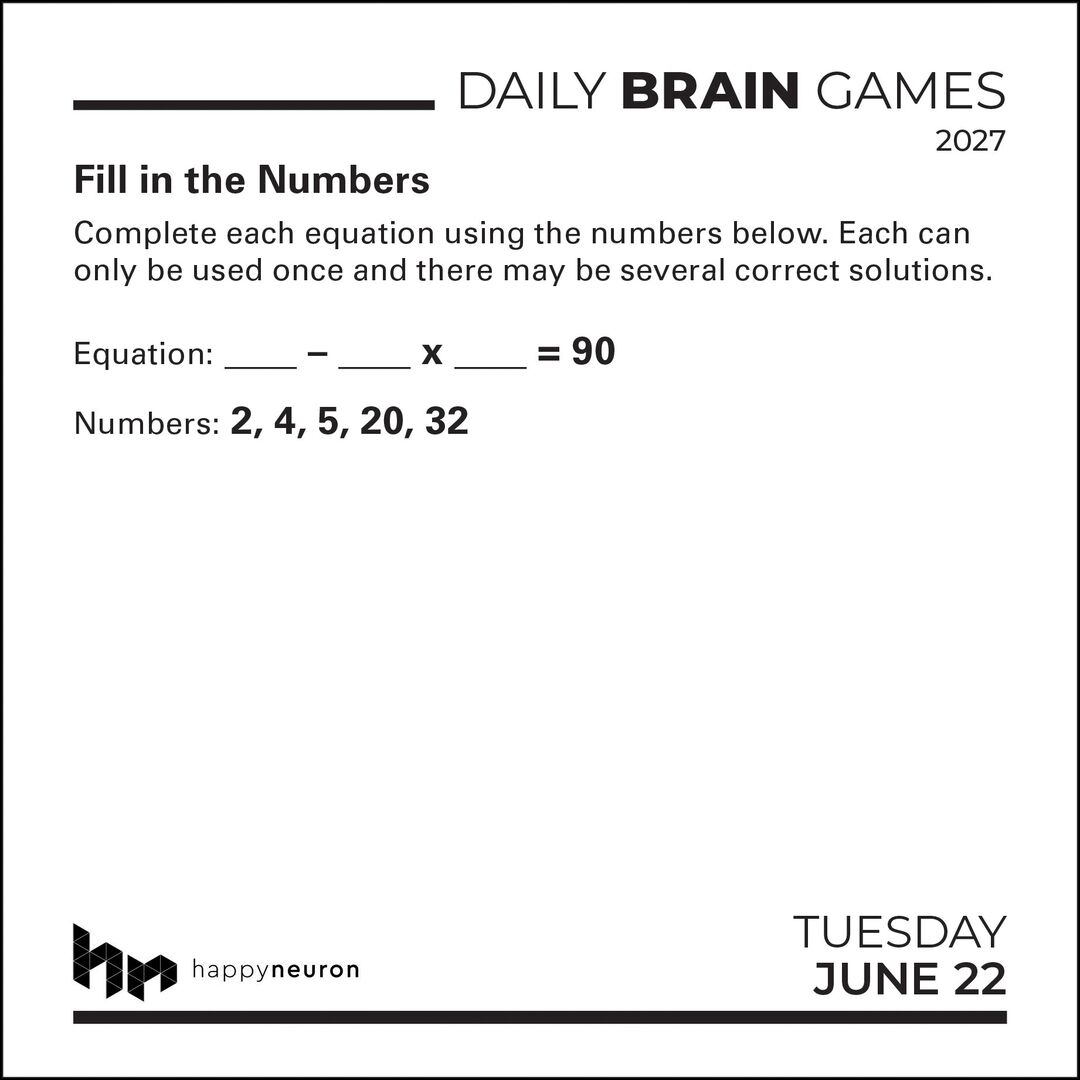 Flame Tree Publishing Boxed 27 Daily Brain Games amp