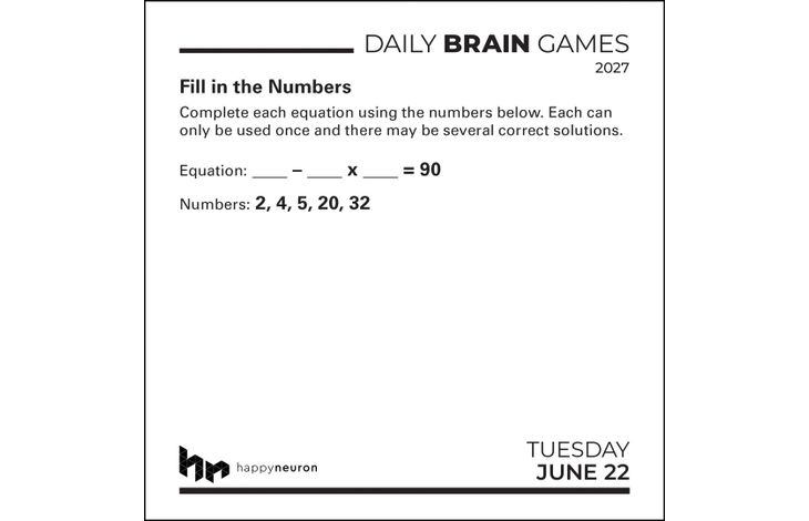 Flame Tree Publishing Boxed 27 Daily Brain Games amp