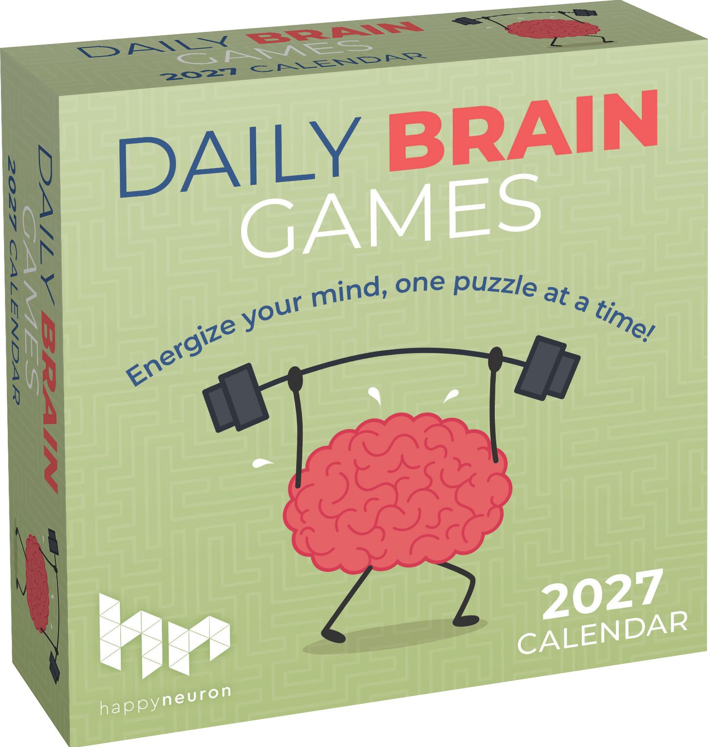 Flame Tree Publishing Boxed 27 Daily Brain Games amp