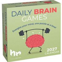 Flame Tree Publishing Boxed 27 Daily Brain Games amp