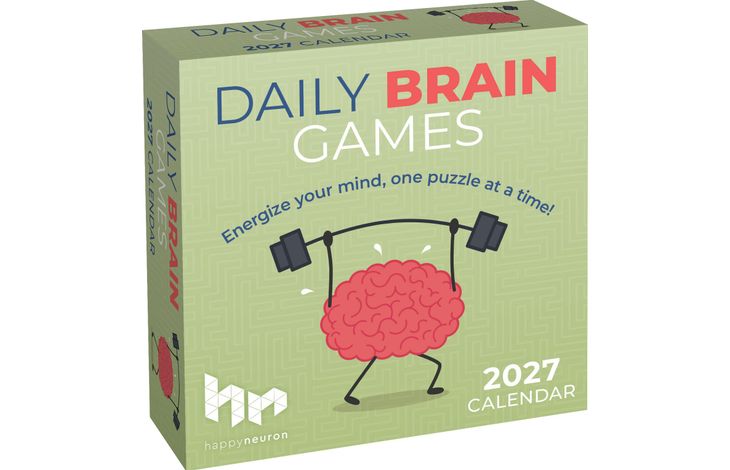 Flame Tree Publishing Boxed 27 Daily Brain Games amp