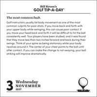 Flame Tree Publishing Boxed 27 Golf Tip a Day amp